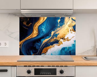 Glass Kitchen Backsplash Behind Stove,Marble Glass Backsplash,Glass Backsplash for Kitchen,Stove Backsplash Panel,Backsplashes,Splashback