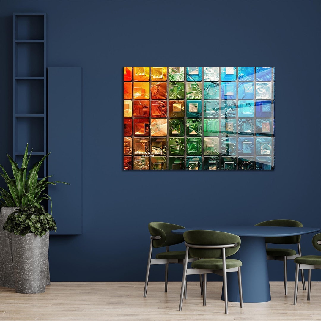 Acrylic Glass Wall Art-home Decor-wall Hangings-trendy Wall Art ...