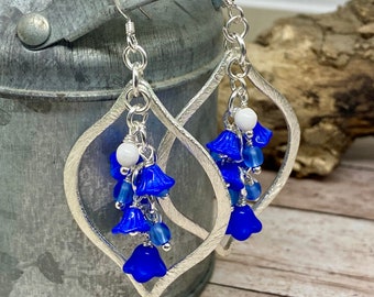 Bluebonnet earrings