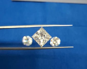 GIA Certified 1 Carat Princess Cut Loose Diamond | Excellent Cut, VS1 Clarity