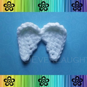 Applique Ailes d&#39;Ange - PATRON AU CROCHET (PDF)