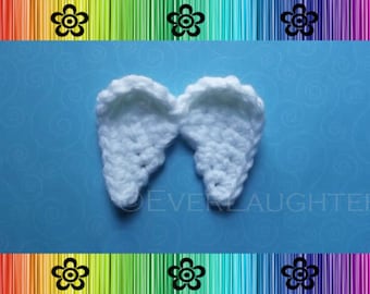 Angel Wings Applique - CROCHET PATTERN (PDF)