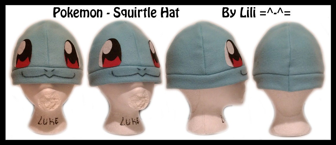 Pokemon Cappello Squirtle | Etsy Italia