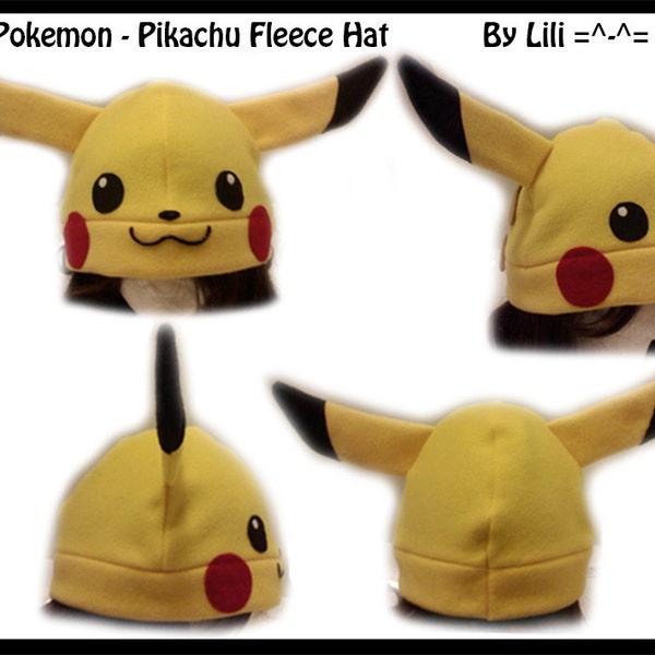 Chapeau Pokémon - Pikachu OU Pikachu Surpris