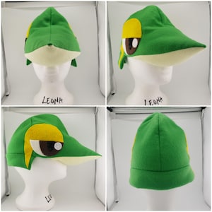Pokemon Hat - Snivy - MADE TO ORDER
