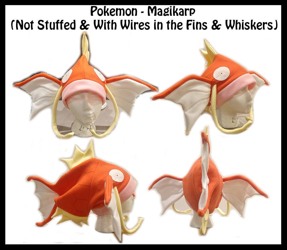 Pokemon Cappello Magikarp | Etsy Italia