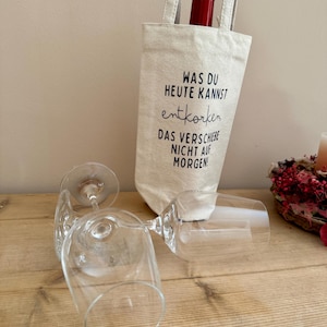 Wine bag gift idea wine gift souvenir wine gift wine bottle gift birthday gift round birthday gift bag