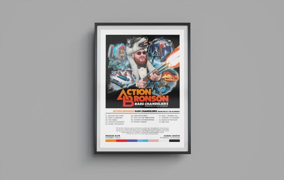 Action Bronson & the Alchemist 'rare Chandeliers' Album Art Poster