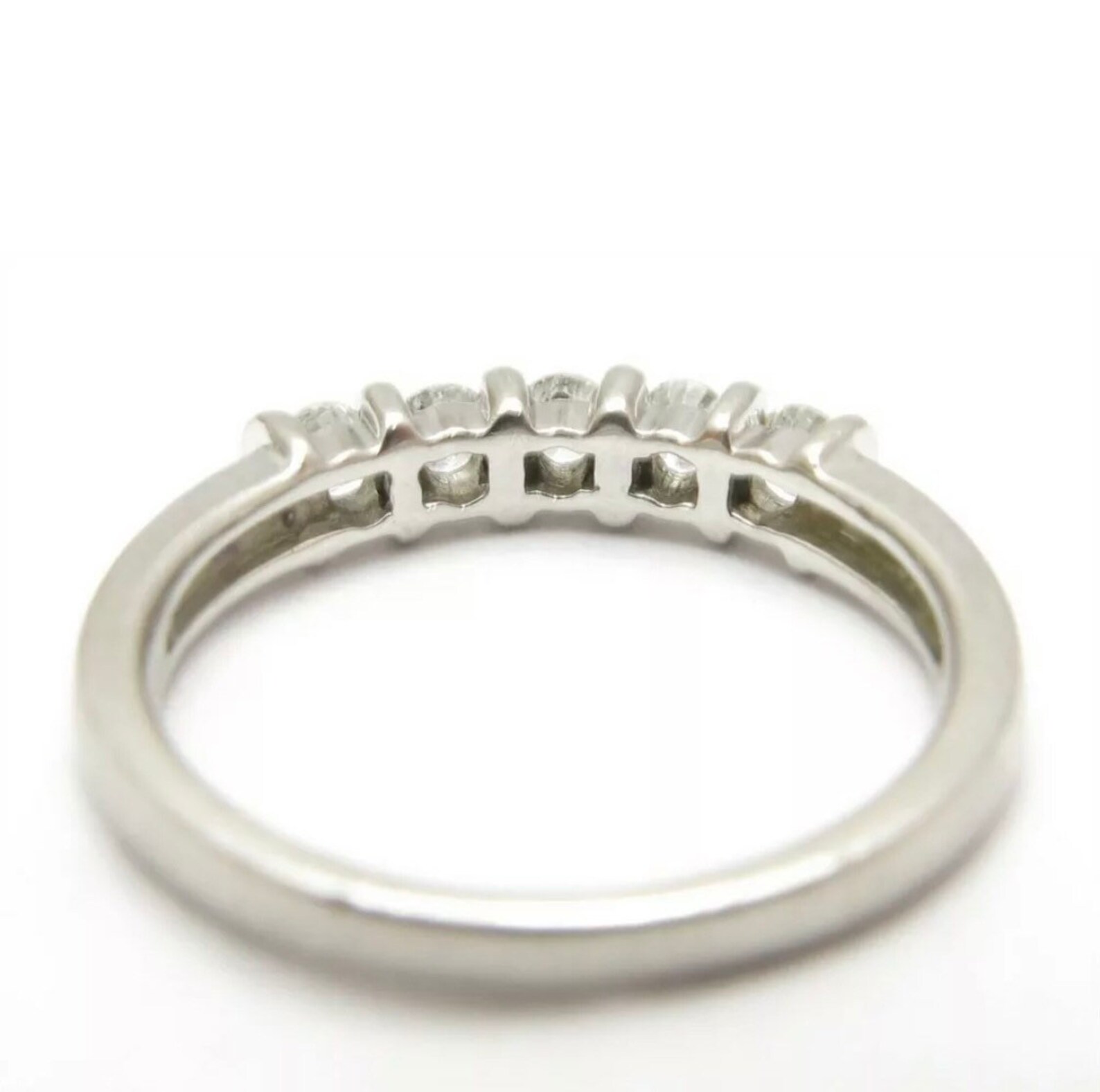 Platinum promise ring vintage Etsy