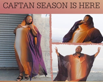 Caftan Season  In Ombre **CUSTOM-ORDER**