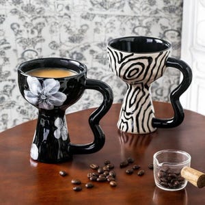 Large French Latte Cups - Etsy