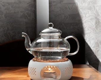 ヴィンテージ磁器製ドイツ製ティーポットウォーマー - ティー