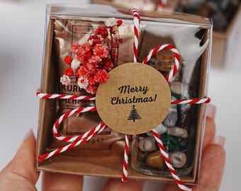 Christmas Coffee & Chocolate Gift Box, Holiday Office Favors