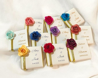 Personalized Chocolate Favors, Summer Wedding-Birthday Party Gifts