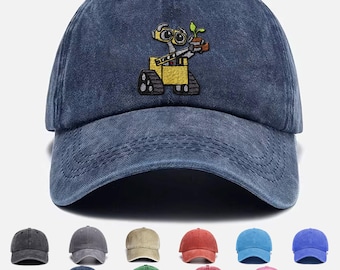 Wall-E Embroidered Baseball Hat, Disneyland Trucker Cap