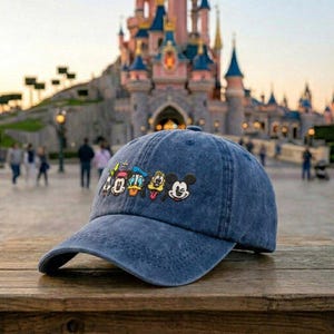 and Friends Embroidered Baseball Hat, Character Cap