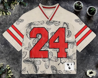 Custom Mesh Football Jersey, Personalized Name and Number, Concert Jersey