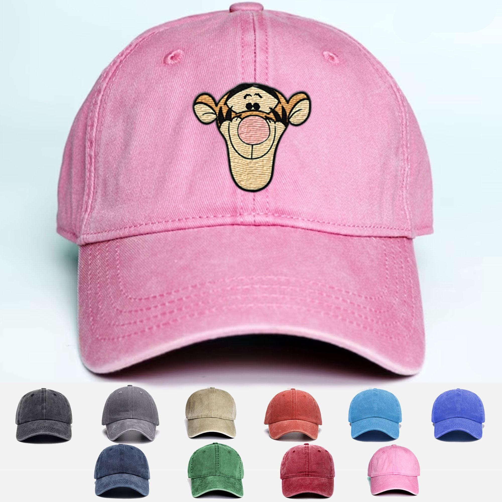 Tigger Embroidered Hat, Vintage Baseball Hat, Cute and Funny 