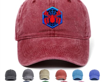 Spiderman Embroidered Hat, Vintage Baseball Hat, Trendy Coquette Bow Trucker Hat, Women's Trucker Hat