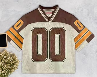 Custom Name Number Mesh Football Jersey, Concert Jersey