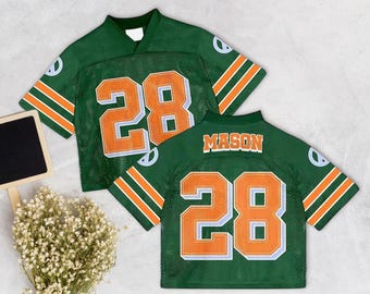 Custom Name Number Mesh Football Jersey, Concert Jersey, Game Day Gift