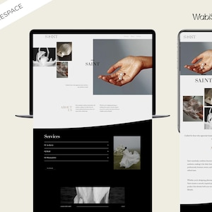 Squarespace 7.1-websitesjabloon | Squarespace-sjabloon | Moderne Squarespace-sjabloon | Redactiewebsite | Portfoliowebsite Squarespace