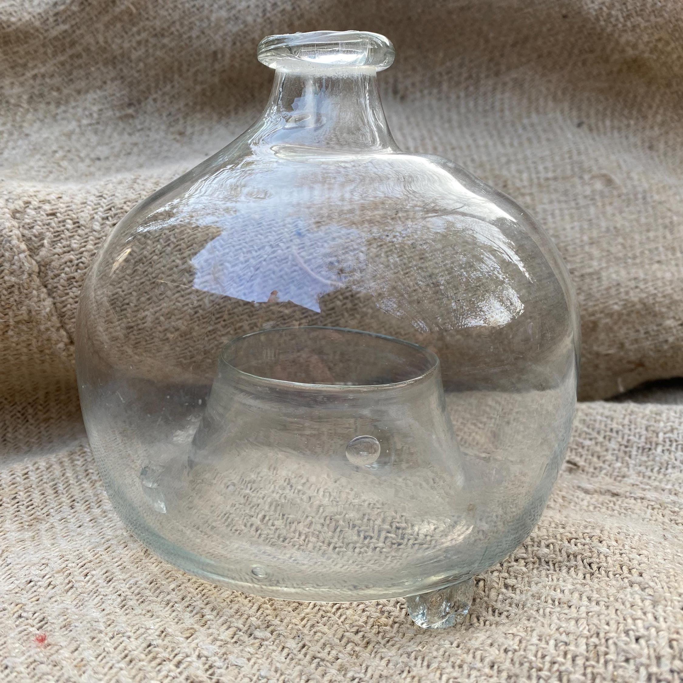 Antique Glass Fly Trap - Etsy
