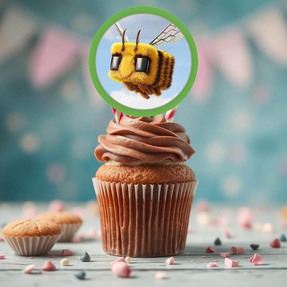 Printable Cupcake Toppers Template
