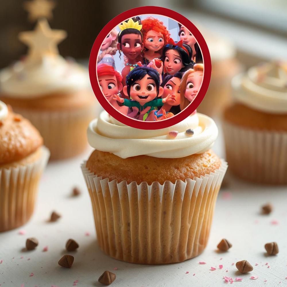 Wreck It Ralph Cupcake Toppers, Wreck It Ralph, Digital Cupcake Toppers ...