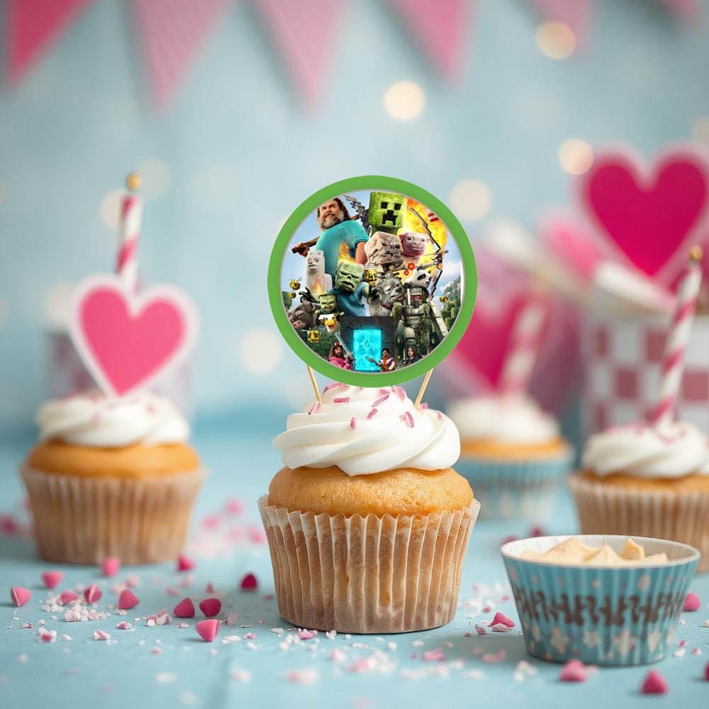 Printable Cupcake Toppers Template