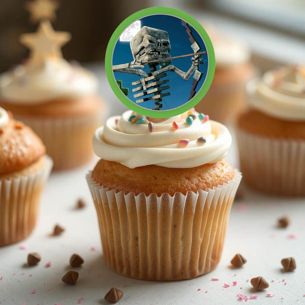 Printable Cupcake Toppers Template
