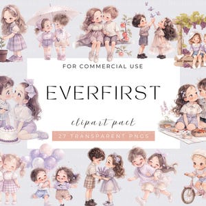 Baby clipart Childhood memories Clipart, Watecolor Whimsical Baby, Watercolor kids PNGs Nursery Download, Fantasy Junk Journal, Cute Baby