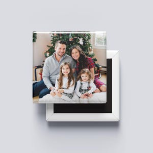 Personalised Photo Magnet | Custom Fridge Magnets Set of 9 | Christmas Present | Anniversary Gift, Photo Christmas Gift, Custom Photo Magnet
