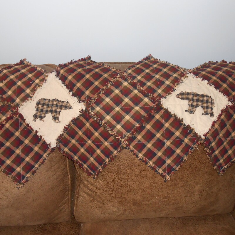 Rustic Mama Bear Quilted Table Runner GFTOTL3204 main image 1