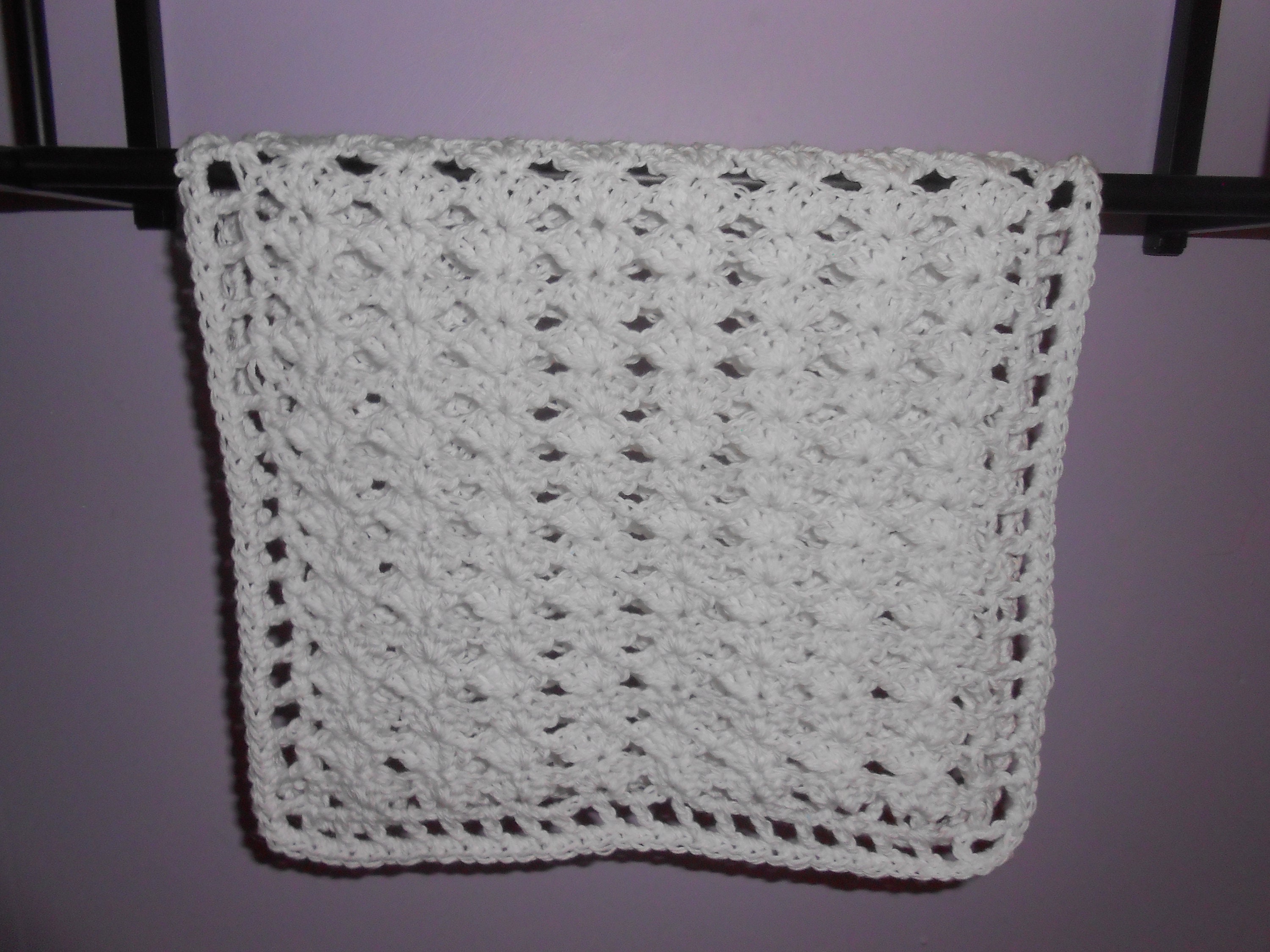 Split Shell Stitch PATTERN ONLY New Crochet Pattern for 3 Guest/dish Towels Easy Quick ...