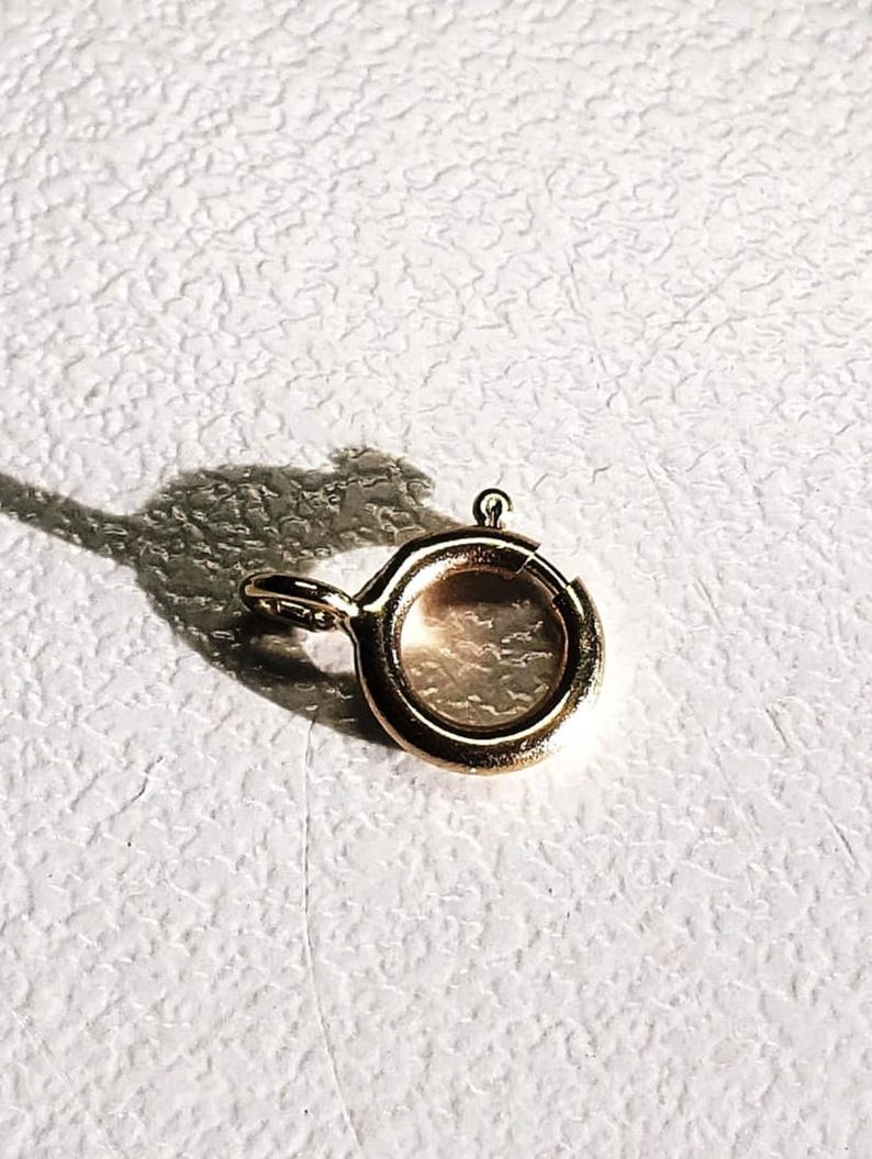 6mm 14kt Gold Spring Lock - Single, 5 Pack & 10 Packs - Etsy