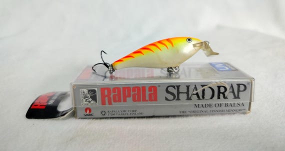 Rapala Shallow Shad Rap Orange Tiger Uv Ssr05 Lure Minnow - Etsy