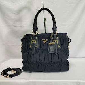 Vintage Prada Nylon Shoulder Bag - Etsy