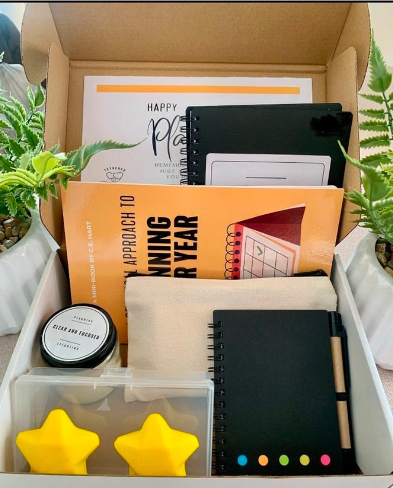 2026 Daily Planner Box, Goal Setting and Reset System, Quarterly ...
