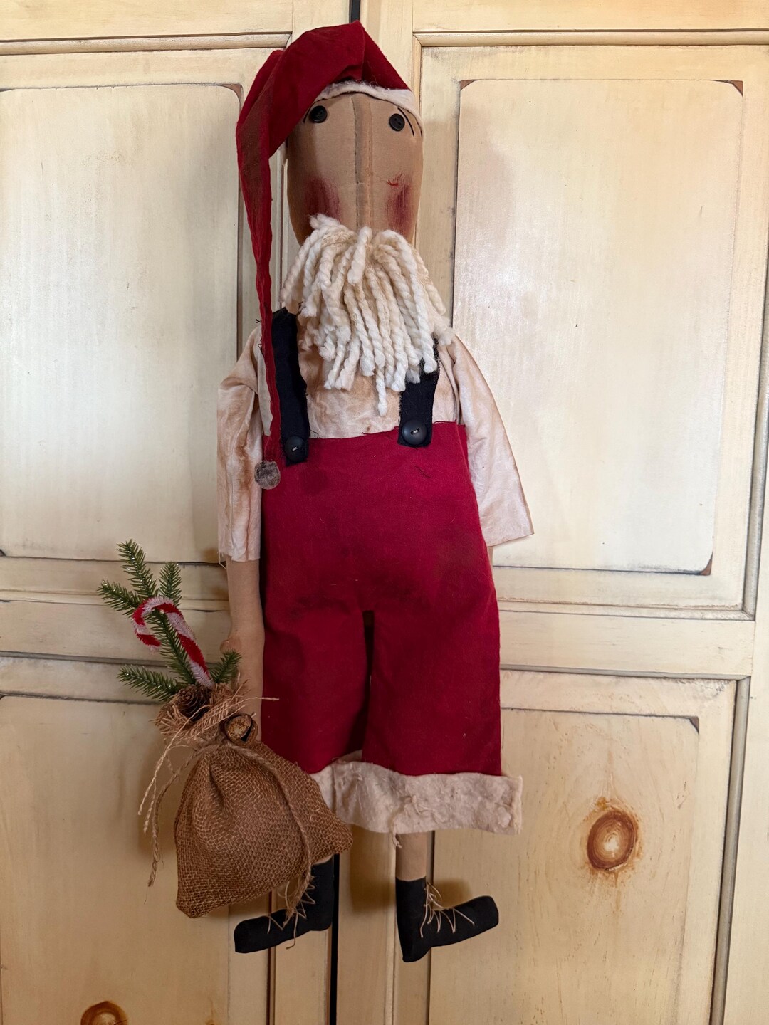 Primitive Santa Primitive Santa Claus - Etsy