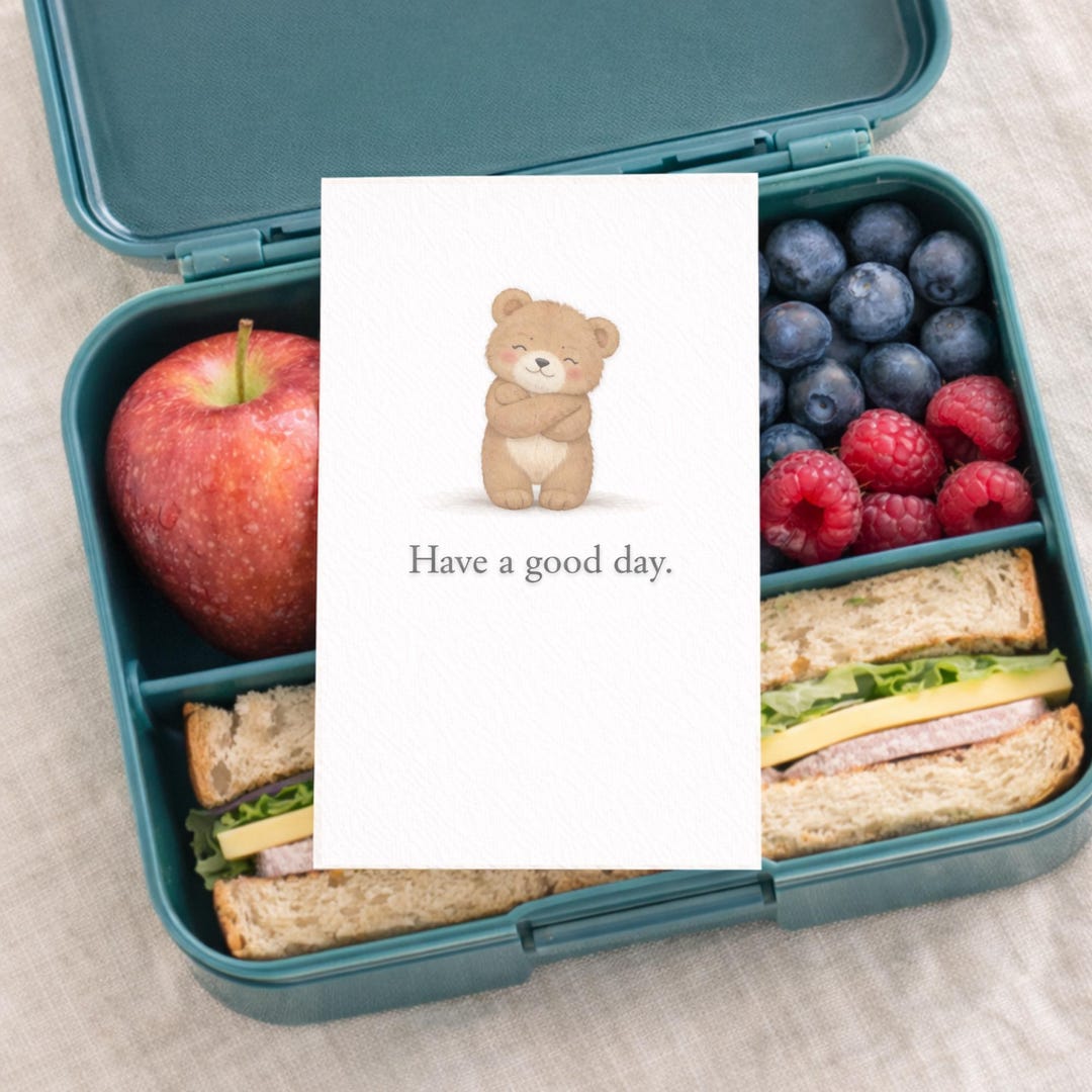 Lunchbox Affirmation Cards for Kids | 32 Printable Positive Notes ...