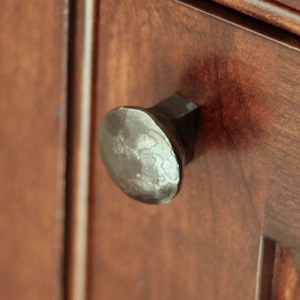 Knob - Hand Made Steel Lithop Knobs