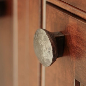 Metal Knob : Hand Forged Mega-Lithop Cabinet Knob