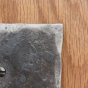 Switch Cover Plate Hammer Textured Iron Single Switch/Toggle Switchplate Bild 4