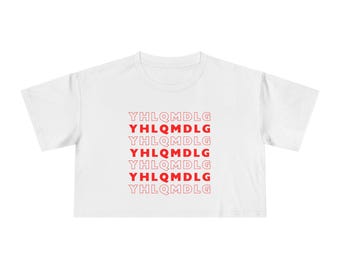 Camiseta cropped YHLQMDLG