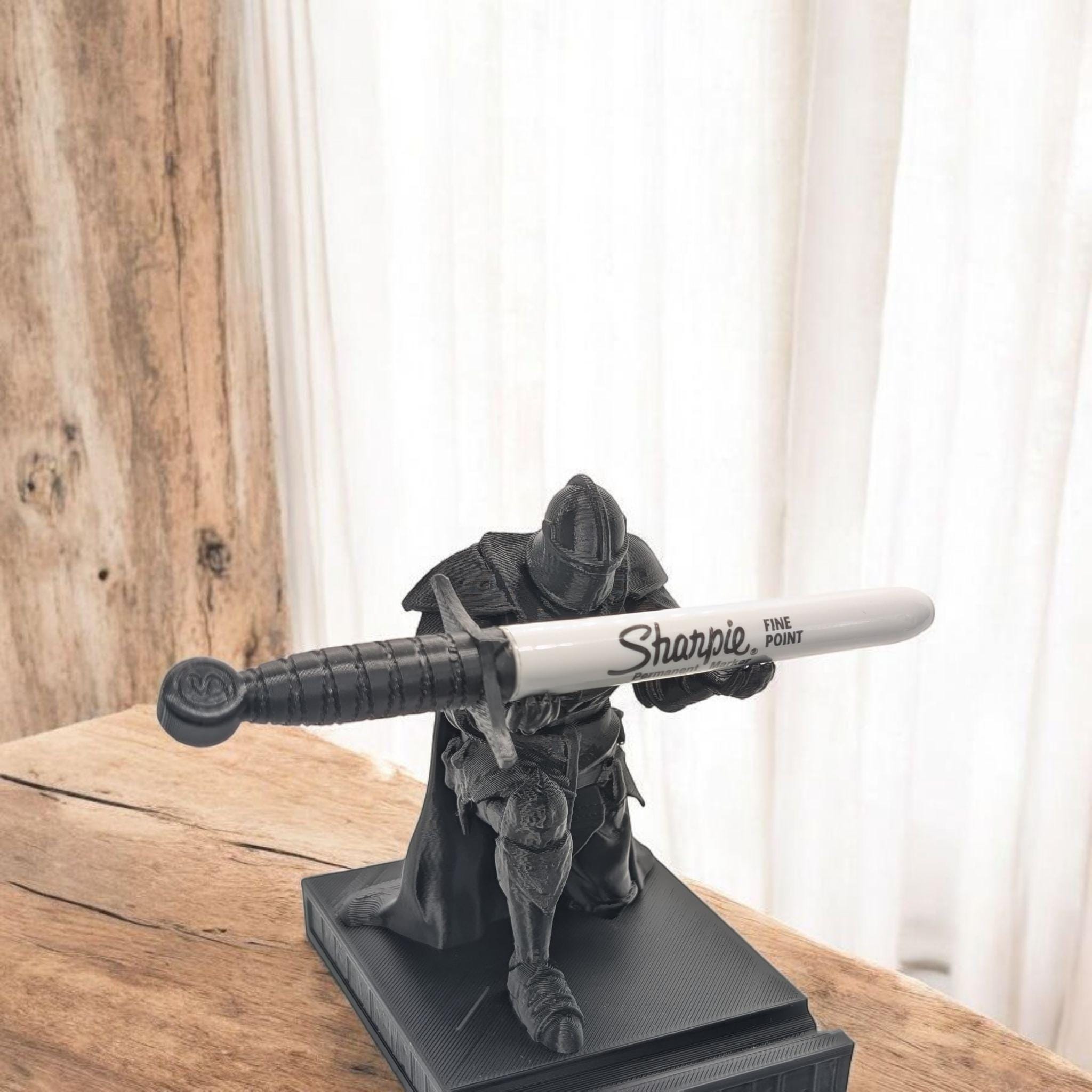 Medieval Pen Holder, King