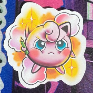 Cute Jigglypuff Sticker
