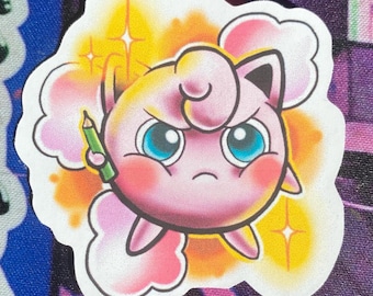 Cute Jigglypuff Sticker