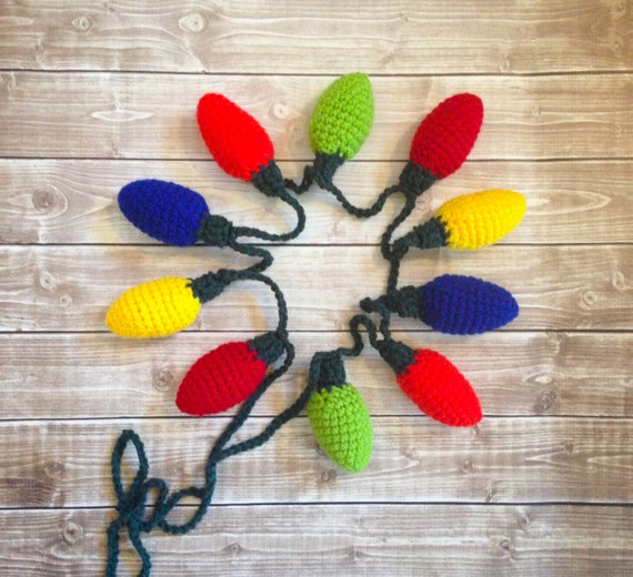 Christmas Light Garland Vintage Style Christmas Light Photo Etsy