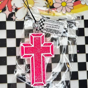 Cross Car Freshie | Freshie | Car accessories | Cross |